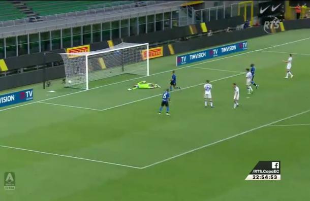El Inter goleó por 6-0 al Brescia